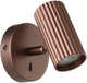 Lampada da parete Eglo Portillo - gu10 - 11 cm - bronzo