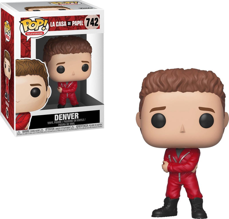 Funko denver #742 - la casa de papel - robo de dinero - pop!