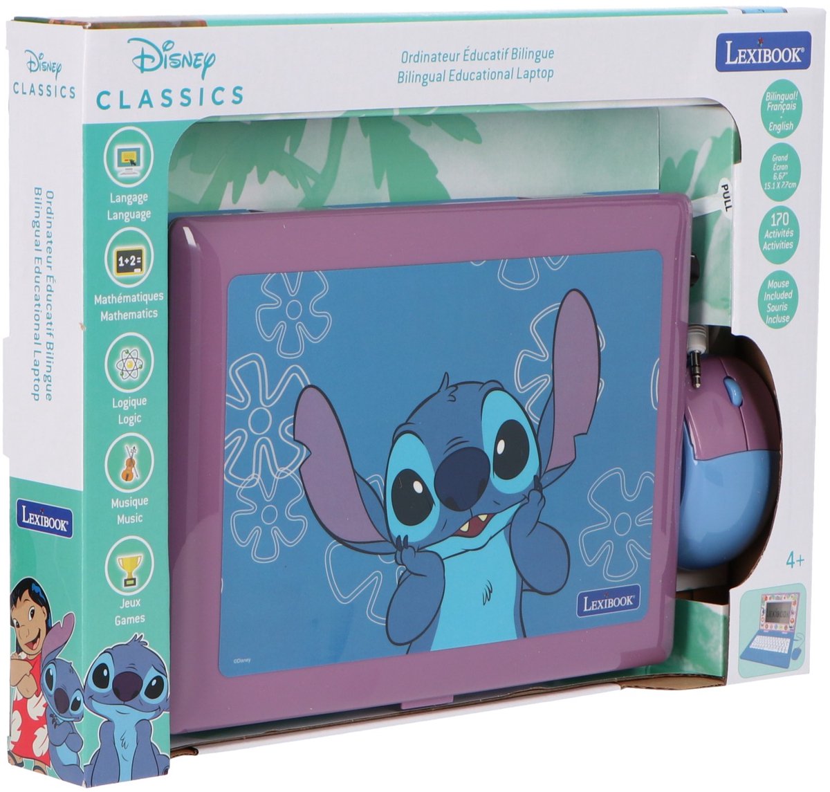 Lexibook ordinateur portatile educativo punto bilingue (en fr)