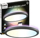 Plafoniera intelligente Calex halo - lampada da soffitto intelligente 30 cm - RGB e luce bianca calda - nera