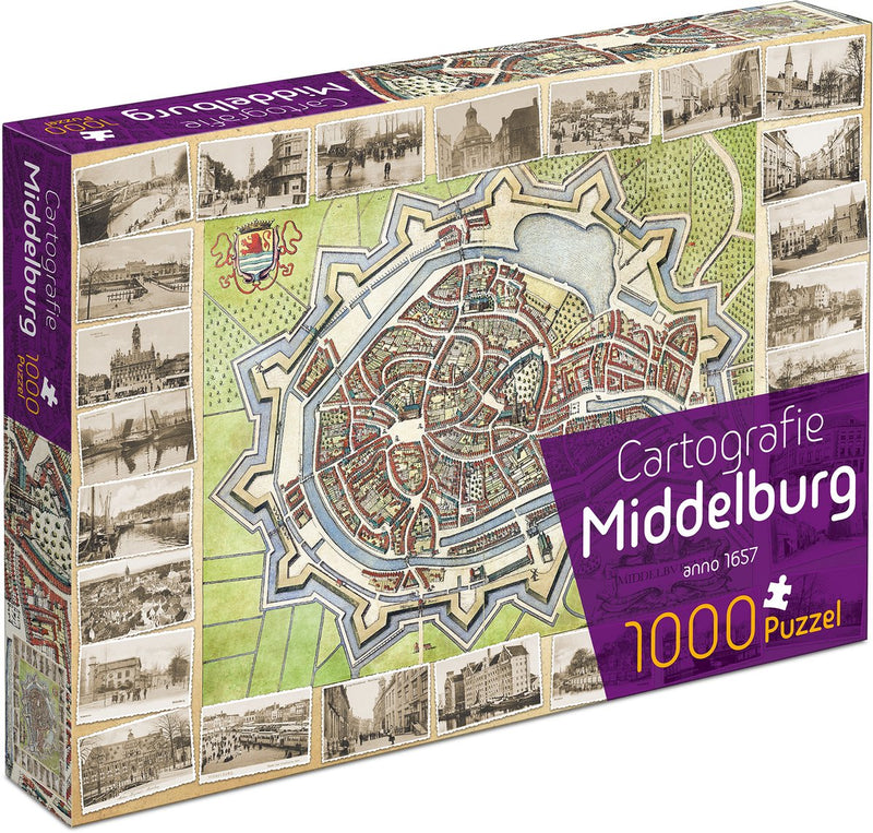 La divertida cartografía de la fábrica de Tucker Middelburg (1000) - rompecabezas