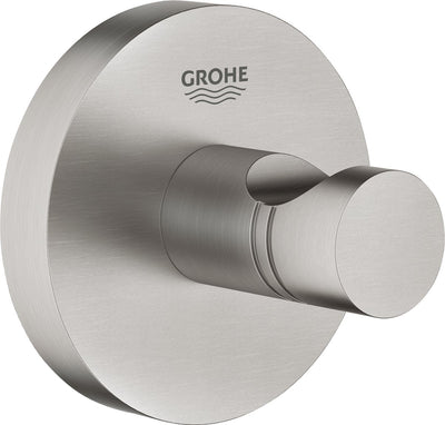 Gancio per accappatoio Grohe Essentials - gancio per asciugamano - metallo - supersteel (acciaio inossidabile) - 40364dc1