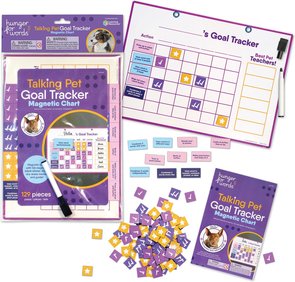 Hunger For Words Talking Pet Goal Tracker