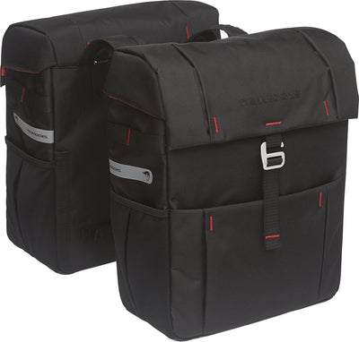 Vigo Double - Sporty Double Bicycle Borse, nero