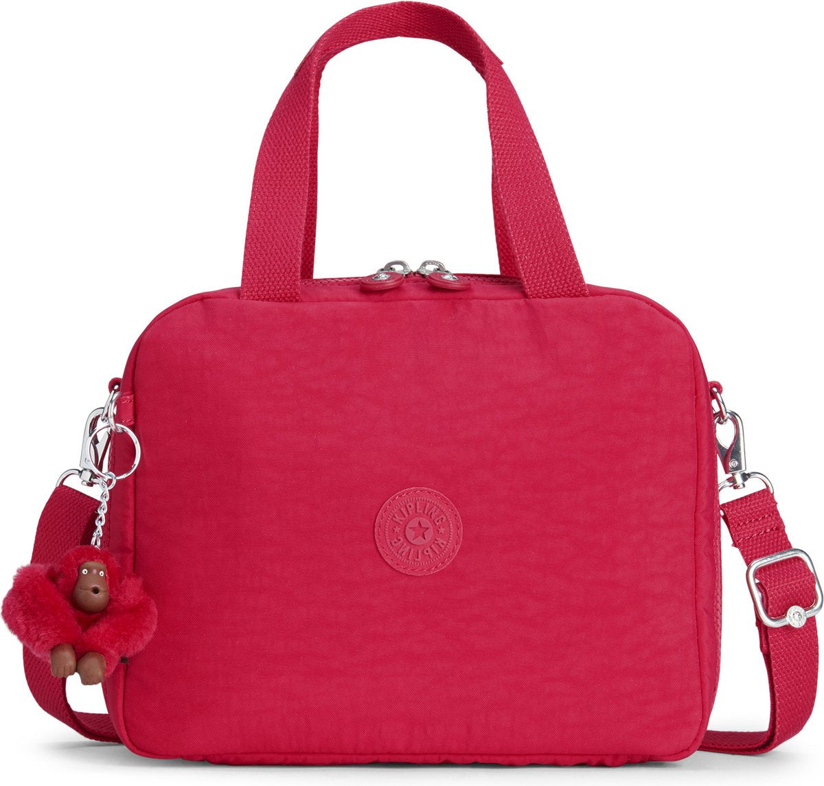 Kipling bolsa de almuerzo miyo - rosa verdadero