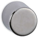 Imán maul redondo 4 piezas 4 kg acero metal neodimio magnético ø 1 x 1 cm plata