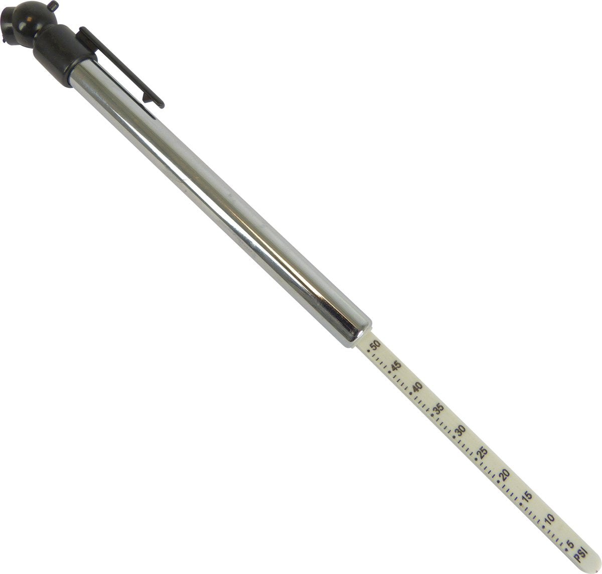 Penna manometro per pneumatici Carpoint modello analogico argento nero