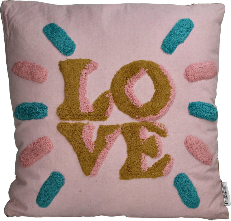 Cuscino collezione HD love cotone 45x45cm