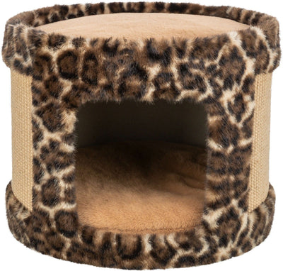 Trixie tiragraffi leo stampa leopardo marrone