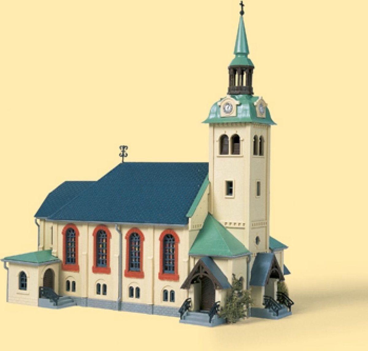 Auhagen 12229 h0, tt iglesia de bornichen