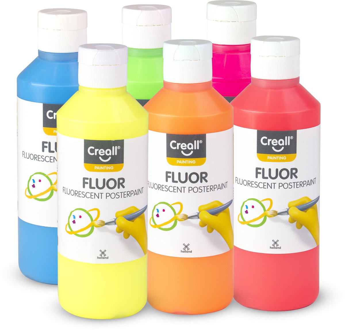 Secchio per placca fluoro di create, 6x250ml