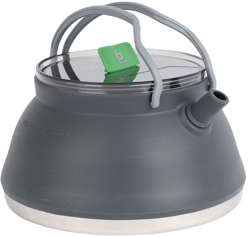Bo-camp - tetera - plegable - silicona - 1,5 litros