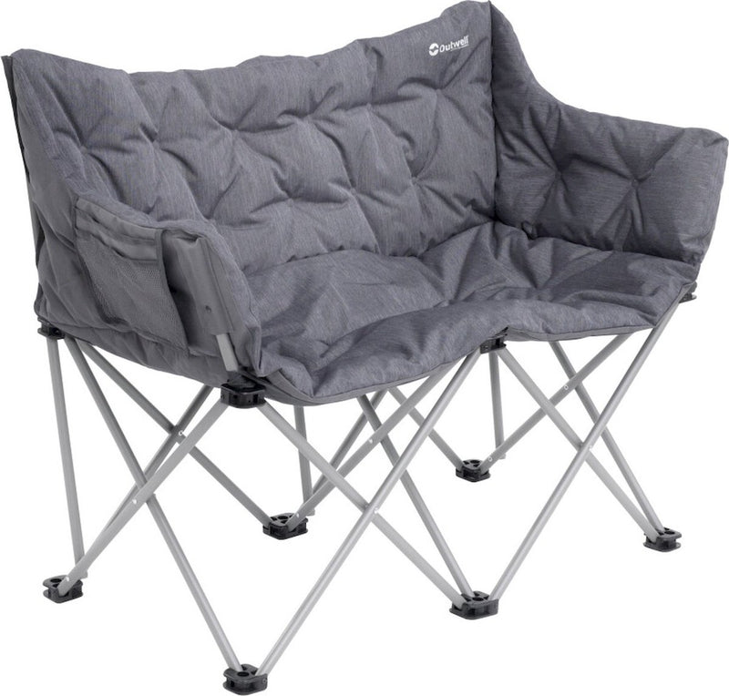 Outwell - silla de camping - 2 plazas - sardis - lago - gris