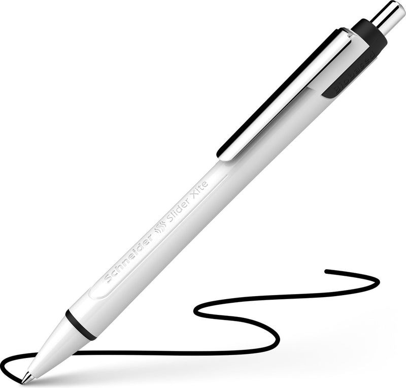 Schneider Writing Instruments Bolígrafo Schneider - Slider Xite - 0,6 mm - Negro - 10 piezas - s-133201-10