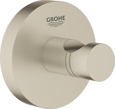 Gancio per accappatoio Grohe Essentials - gancio per asciugamano - nichel spazzolato