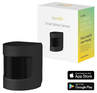Hombli smart contact sensor - direct notification - long range - wireless - easy to install - black