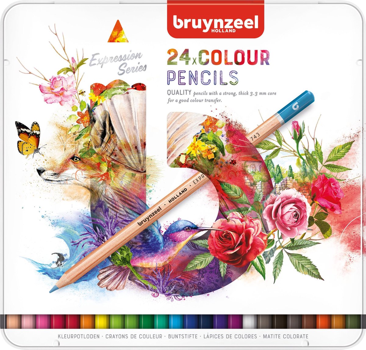 Bruynzeel Expression Lápices de colores se ven 24