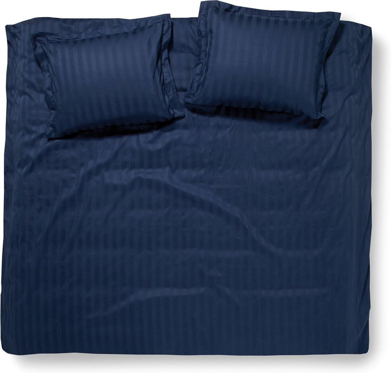 Damai linea - copripiumino - 200x200 220 cm - matrimoniale - indaco + 2 federe 60x70