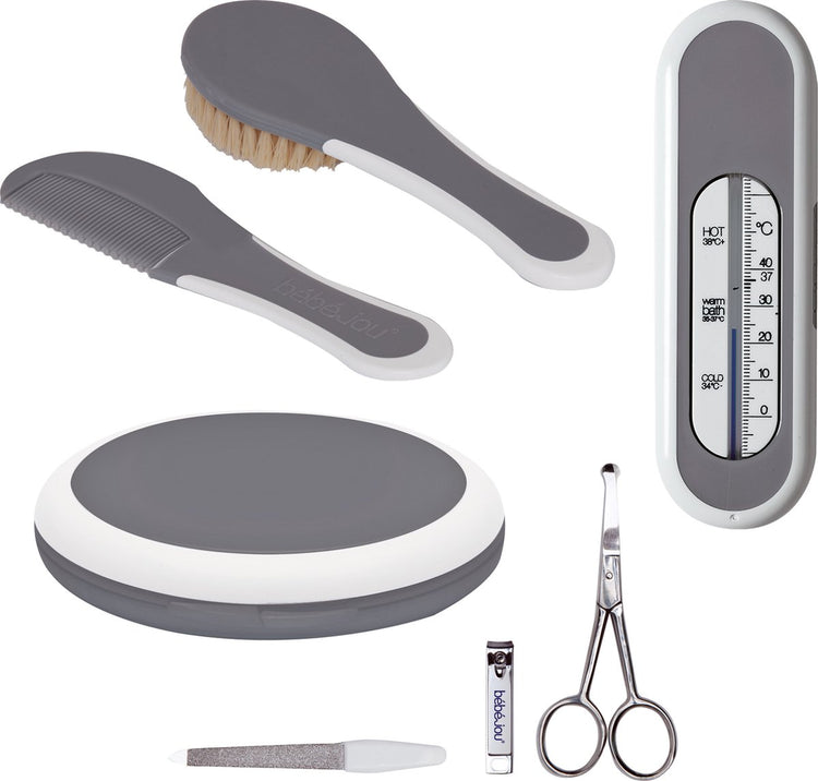 Set de regalo Bébé-jou fabuloso - gris grifo