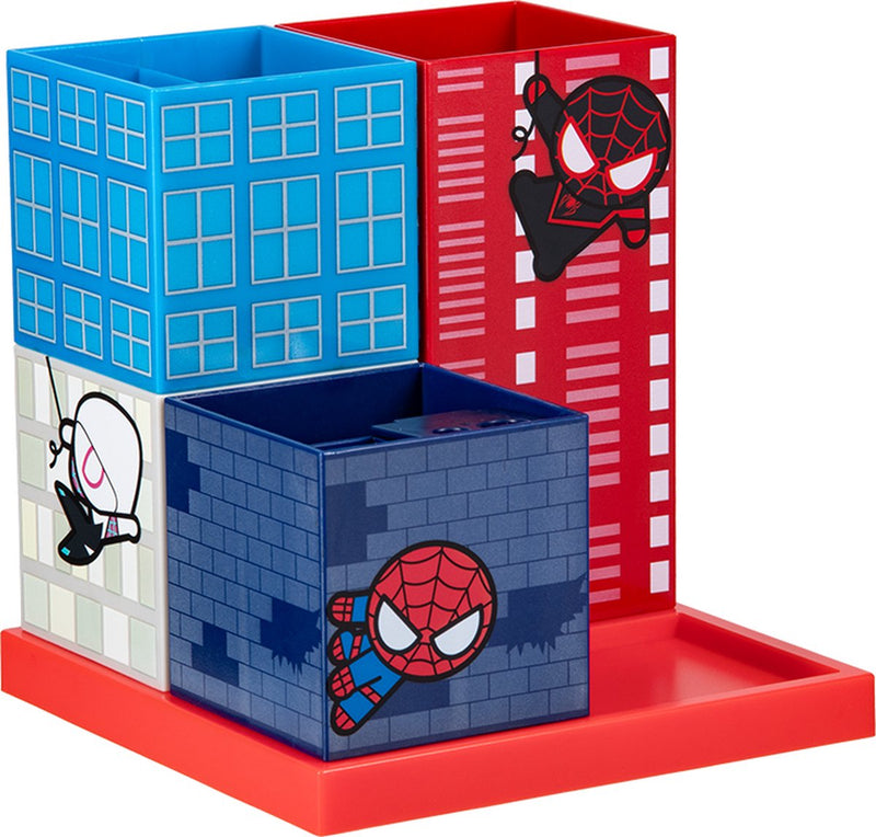 Paladone spider-man bureau-organizer 15 cm rood