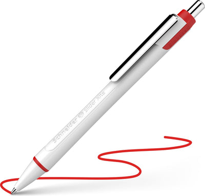 Schneider Writing Instruments Bolígrafo Schneider - Slider Xite - 0,6 mm - Rojo - 10 piezas - s-133202-10