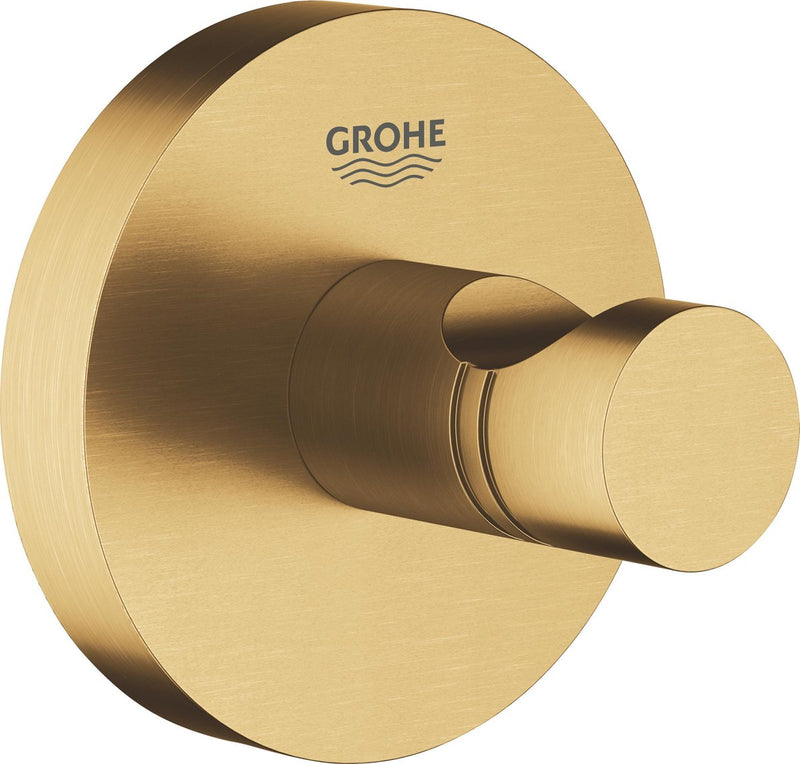 Gancho para albornoz Grohe Essentials - Cool Sunrise cepillado (oro mate)