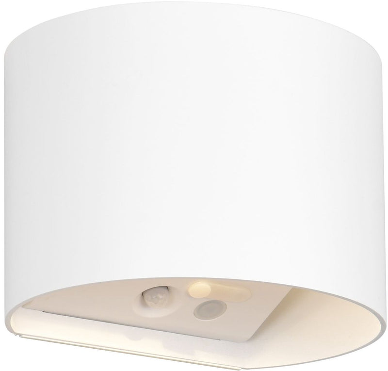 Rl live your light reality genie - lampada da parete - bianco opaco - incl. 2x smd 1 w - sensore di movimento - connessione usb - illuminazione su e giù - montaggio a parete - ricaricabile - rl now - illuminazione da esterno - ip44