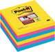 Notas super adhesivas post-it 101x101 amarillo azul rosa
