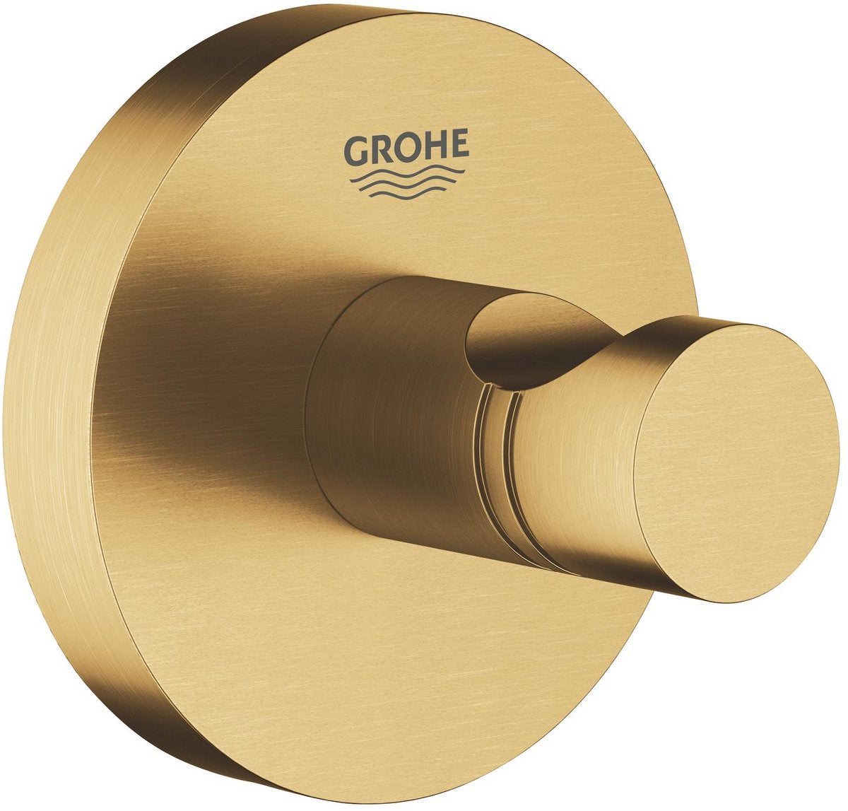 Gancio Grohe Start - montaggio a parete - viti o colla - metallo - Cool Sunrise spazzolato