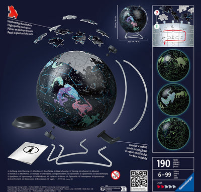 Ravensburger constellations glow in the dark - 3d puzzel