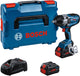 Avvitatore ad impulsi Bosch professional gds 18v-1000 - biturbo - 1000 nm - 18v - 1 2 - con 2x 18 v (8,0 ah) e caricabatterie