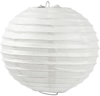 Lampada in carta di riso bianca, 35 cm