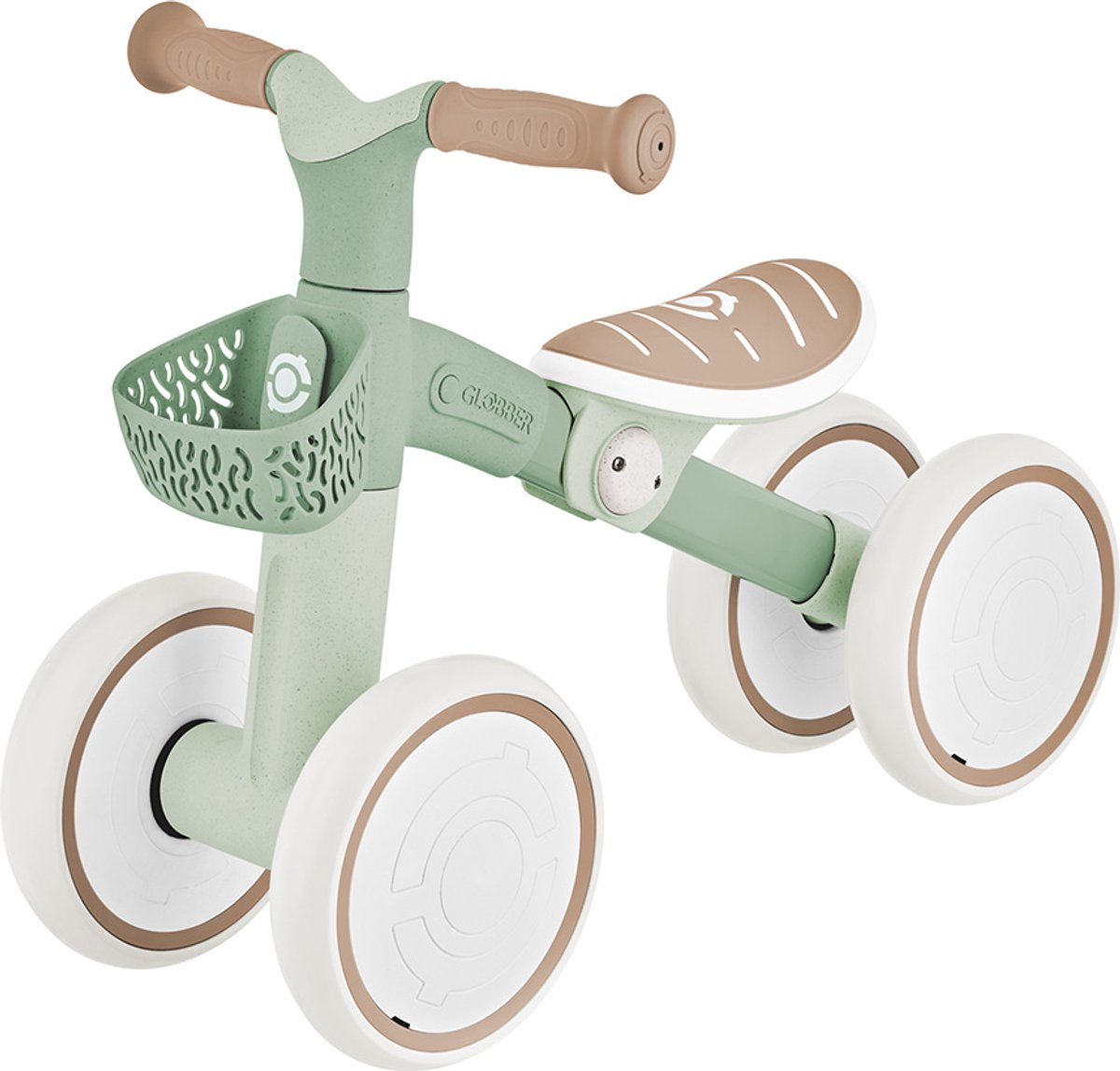 Globber loopfiets - learning bike - van 12 tot 36 maanden - sage groen