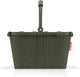 Cesta de la compra Reisenthel carrybag tamaño xs - 5l - cordón verde macha oscuro