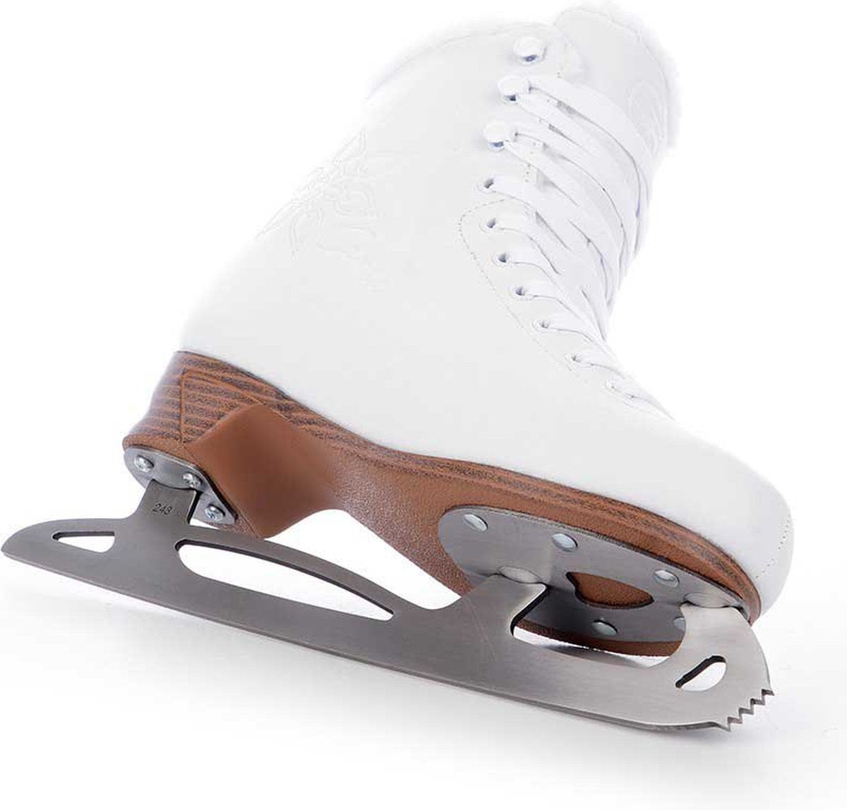 Tempish – camila ice – kunstschaatsen – schaatsen dames – wit – verstevigde enkelsteun stijlvol wit design – maat eu 37