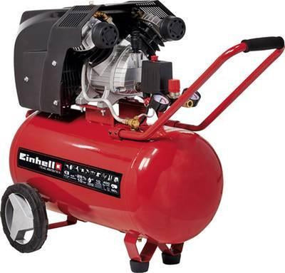 Einhell electric compressor te-ac 400 50 10 v - 2200 w - 10 bar - 50 l tank - suction capacity: 400 l min - oil lubricated - belt drive