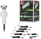 Paulmann Plug Shine LED Lampada da Incasso a Terra Micropen II Set Espansione IP67 3000K 5x0,2W Argento