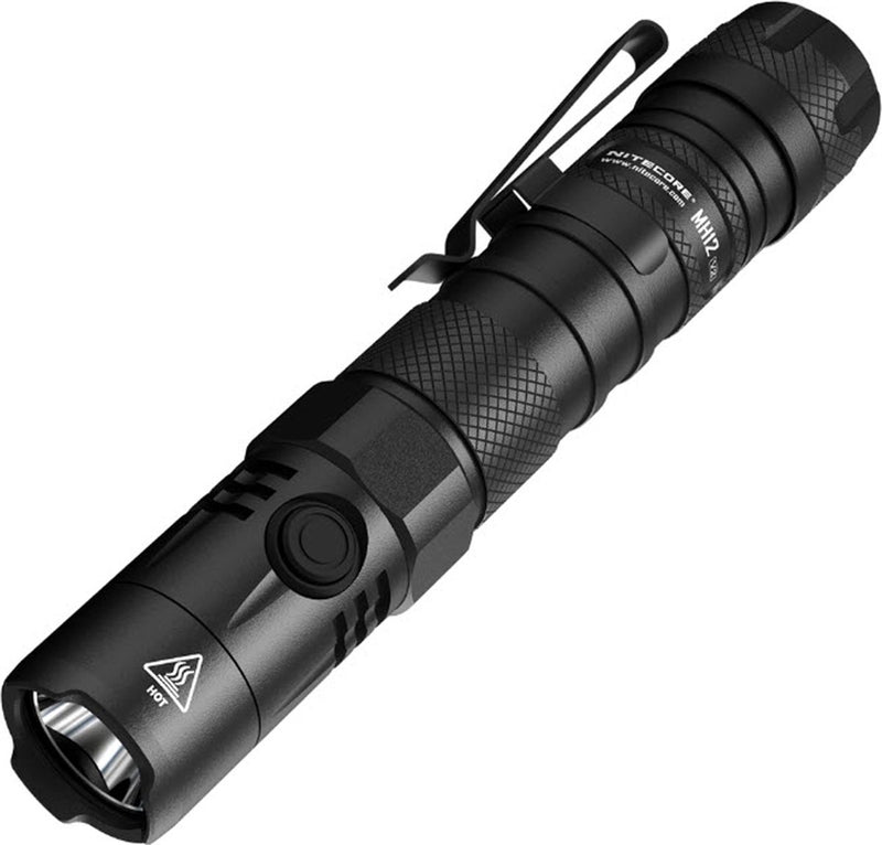 Linterna táctica Nitecore mh12 v2 recargable