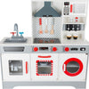 Small foot - houten speelkeuken met wasmachine, 12dlg.