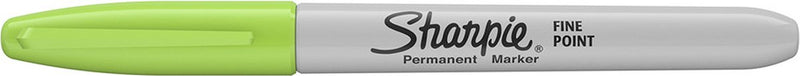 Sharpie fine point - permanent marker - 1mm - lime green