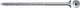 Fischer spaanplaatschroef powerfast ii 3,5x35 tx verzonken kop deeldraad blauw verzinkt (200)