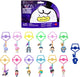 Mattel kpop cazadores de demonios mini figuras de llavero coleccionables