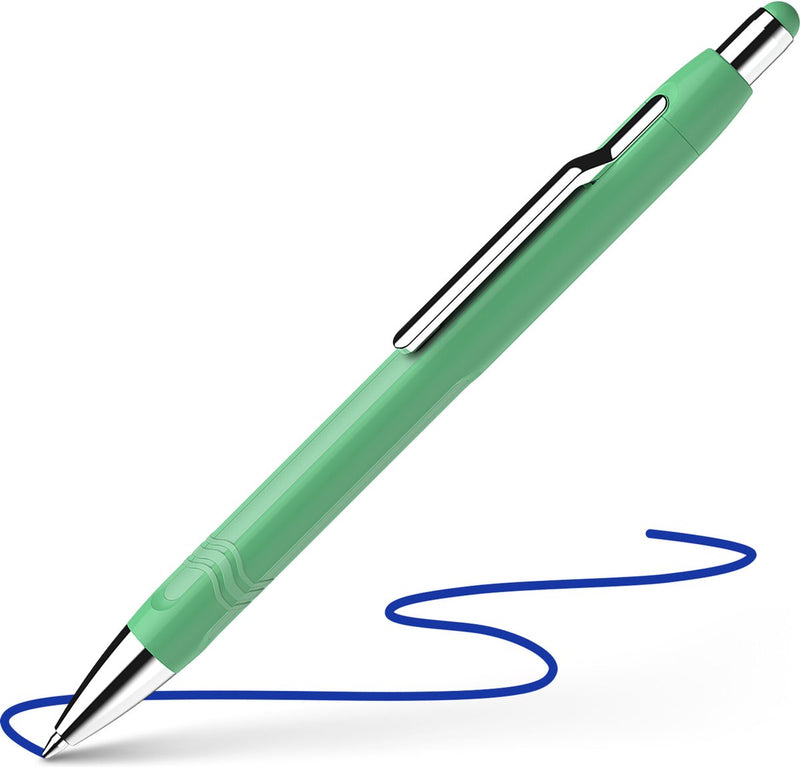 Schneider strumenti da scrittura penna a sfera Schneider - epsilon - verde menta - inchiostro blu - larghezza di scrittura xb - s-138614