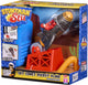 Bandai - stuntman stu - razzo - giocattolo acrobatico - figura acrobatica inclusa - gioco crash con veicolo e accessori - giocattoli per bambini 4+ - coss8199