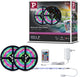 Tira de led simpled paulmann 10 metros rgb motion - set plug play - 17w - 12v - blanco - plástico