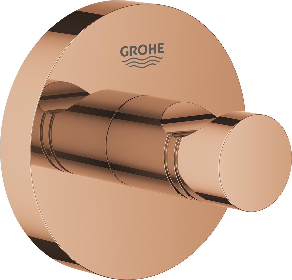 Gancio porta asciugamani Grohe Essentials - rotondo - tramonto caldo