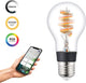 Eglo connect.z smart led lamp - e27 - ø 6 cm - helder - instelbaar rgb licht - 3000k - dimbaar - zigbee