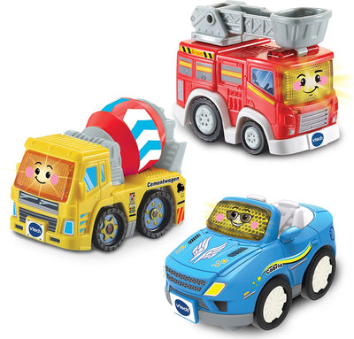 Vtech Toet Toet Auto's Pack Collin, Sepp y Bram