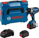 Avvitatore a percussione Bosch professional gds 18v-1050 h - biturbo - con 2 batterie 18v (8,0 ah) e caricabatterie