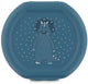 Trixie set da due scatole per snack con clip - Mr. Triceratops - facile da aprire - senza BPA - per la scuola e in viaggio